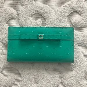 Kate Spade patent wallet new